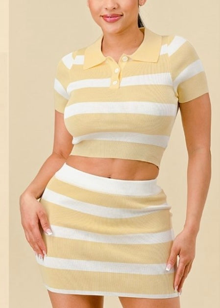 Stripes Set-yellow