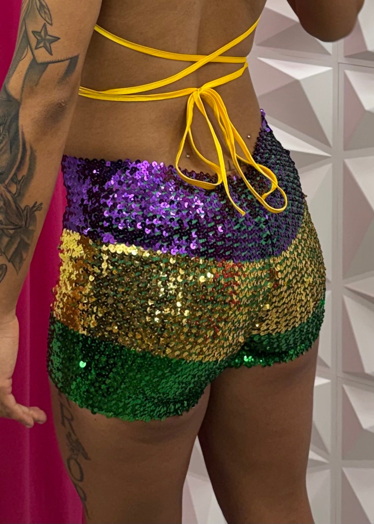 MG Sequins Shorts - Triple