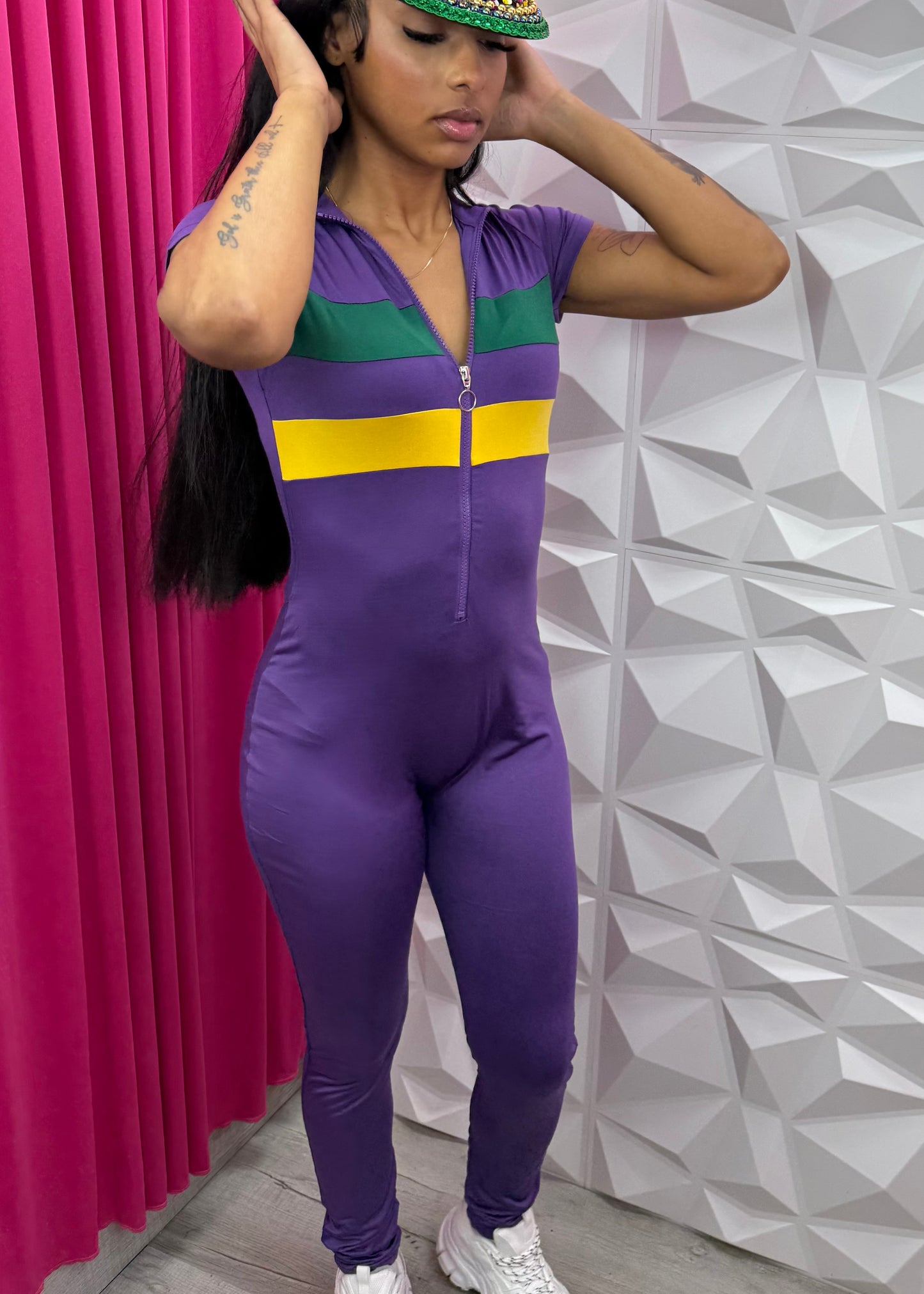 MG Jumpsuit - Purple
