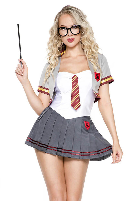 Four Pieces Wizard Graduate Costume Set