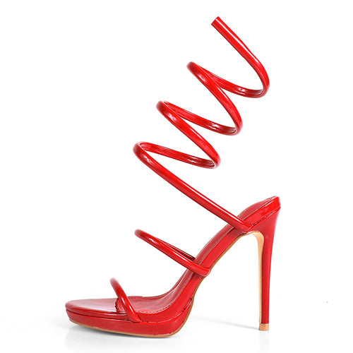 Sabine Heels - Red