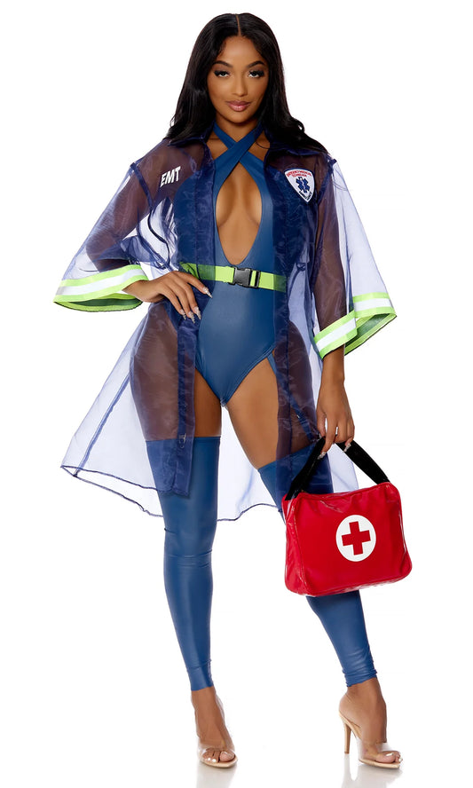 Whats the 911 5-Piece Women's Sexy EMT Costume