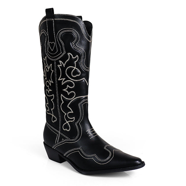 Cowgirl Boots - Black