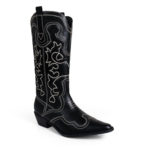 Cowgirl Boots - Black
