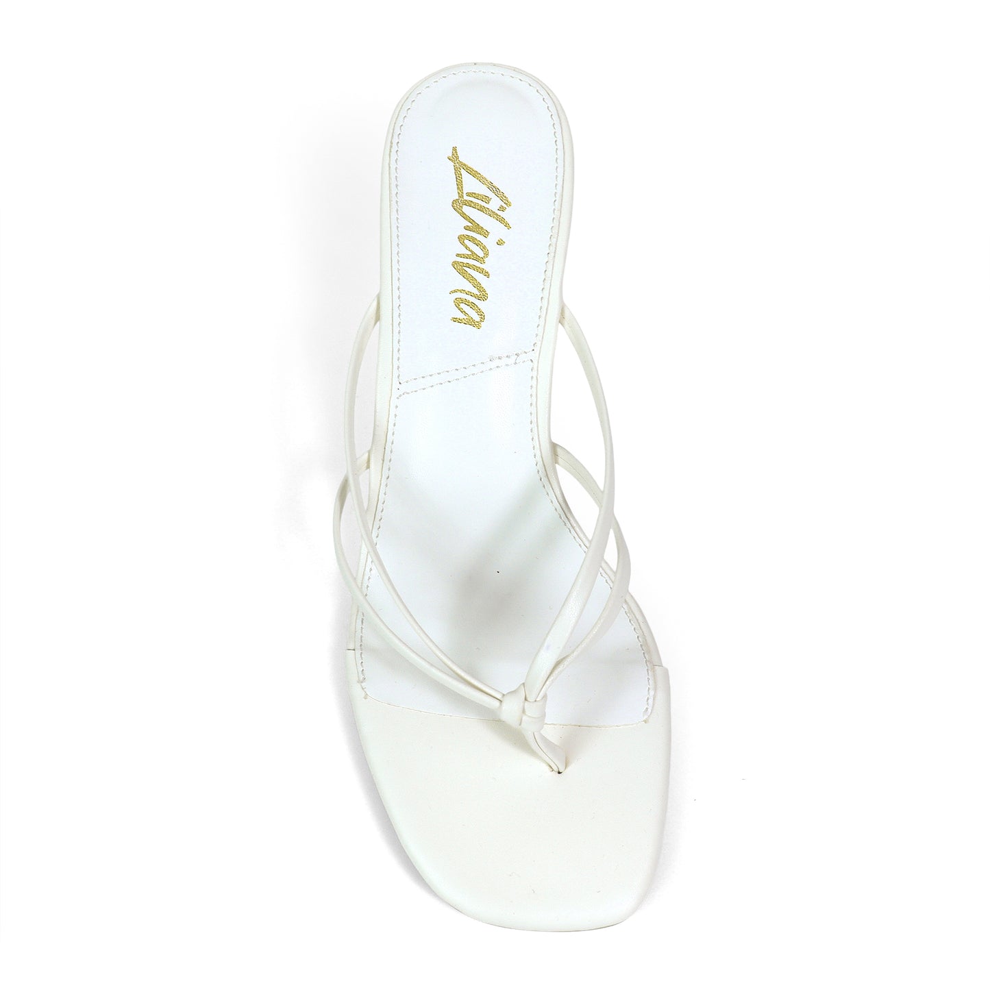 Leslie Wedge - White