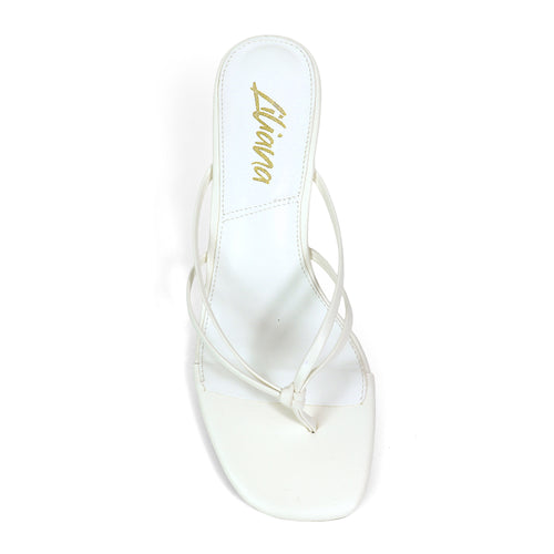 Leslie Wedge - White