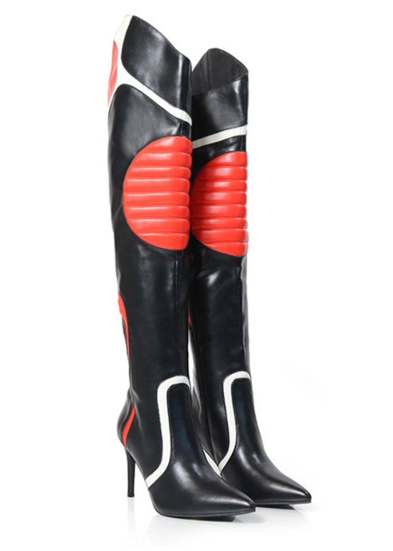 Mantra Boots-Red