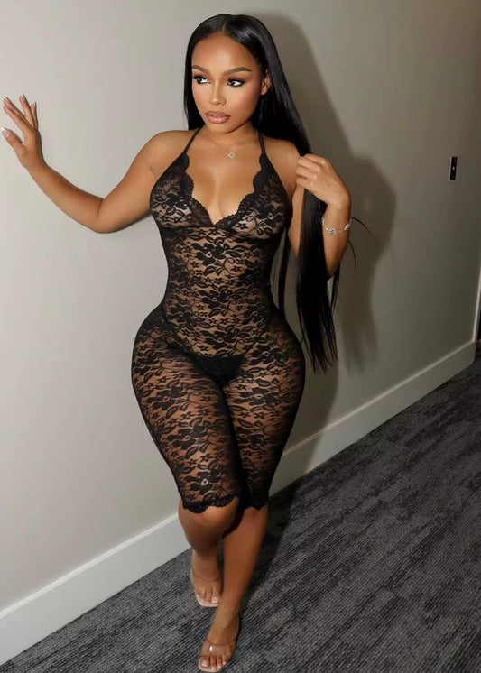 Lace Romper