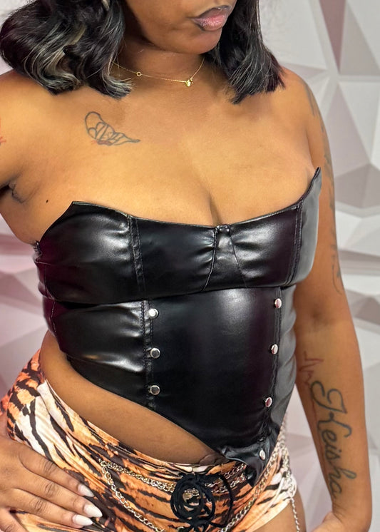 Leather Corset
