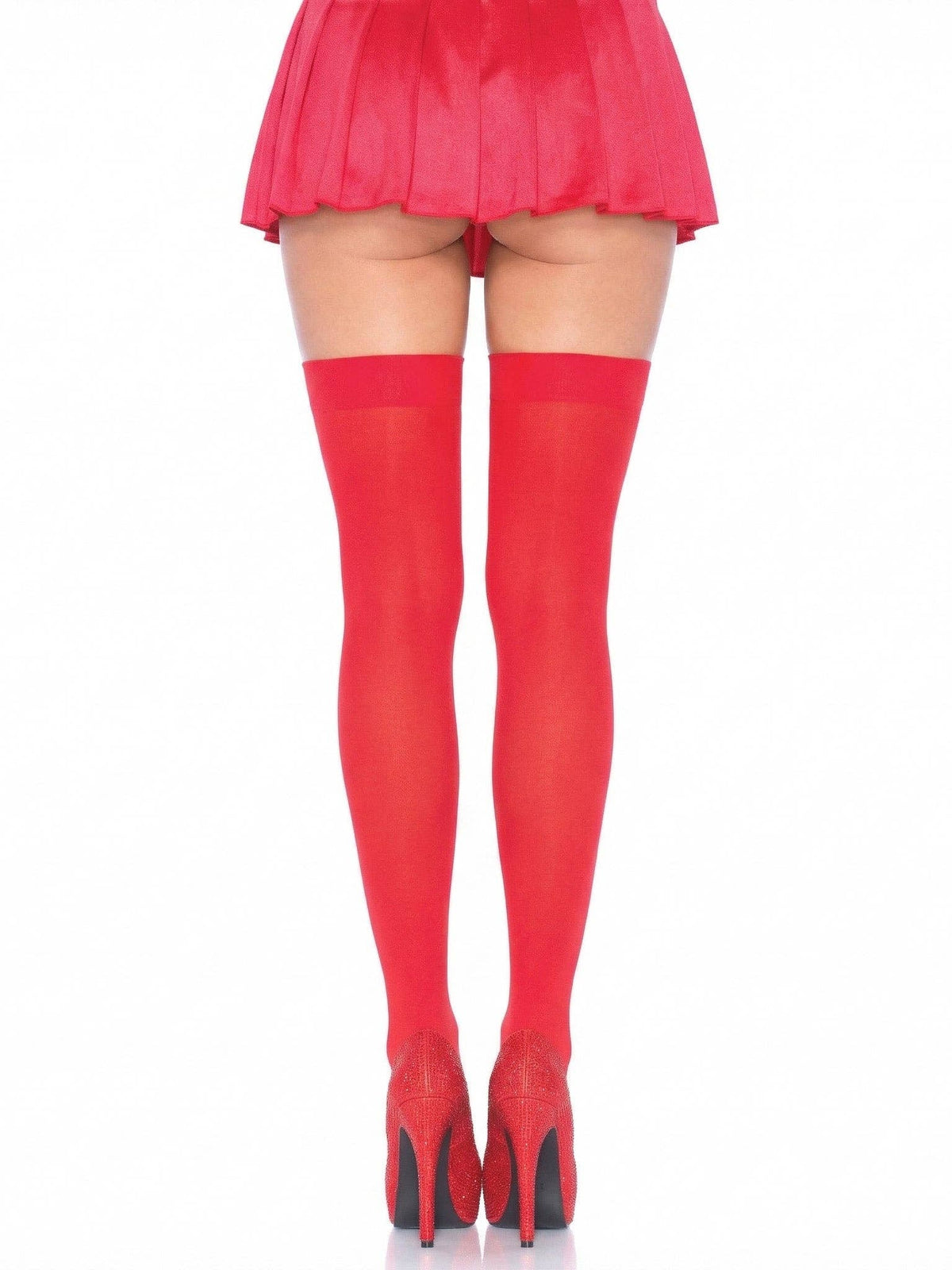 Luna Thigh High Stockings: Black / One Size
